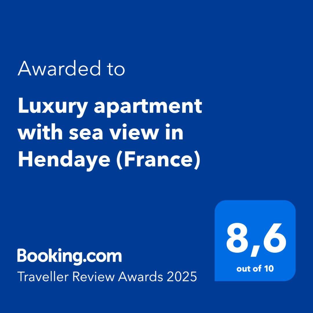 Luxury Apartment With Sea View In Hendaye Exterior foto